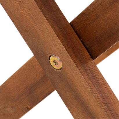 Beistelltisch Holztisch Lounge Tisch Kaffeetisch Gartentisch Klapptisch Akazie 40 x 40 cm