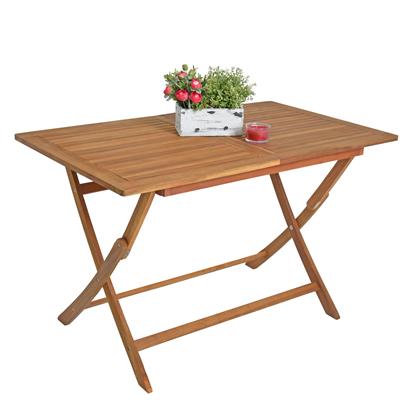Gartentisch Holztisch Tisch Balkontisch Akazie Holz Esstisch Gartenmöbel Eckig
