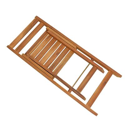 Balkonstühle Stuhlset Gartenstühle 2er Set Holzstühle Klappstühle Akazie Holz