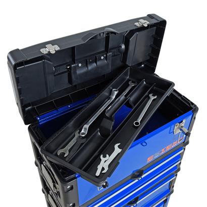 Werkzeugtrolley Werkzeugwagen Premium Werkzeugkoffer Organizer 3 Schubladen