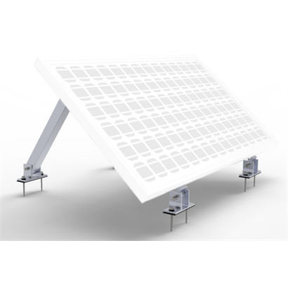 Halterung Aufständerung für Photovoltaik PV Solarmodul Flachdach verstellbar