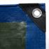 Abdeckplanen Farbe Blau Grün aus PE Tarpaulin reiß- und wasserfest mit Metalloesen und verstaerktem Saum Grammatur waehlbar 90 g/m² 180 g/m² 260 g/m