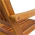 Holz Balkonmöbel Set Tisch oval klappbar