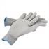 Montagehandschuhe Nylon PU grau 12 x Größe 9/L, Nahtloser Feinstrick, elastischer Strickbund, atmungsaktiver Handrücken