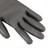 Montagehandschuhe Nylon PU schwarz 12 x Größe 8/M, Nahtloser Feinstrick, elastischer Strickbund, atmungsaktiver Handrücken