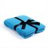 Polar Fleece Decken in der Größe 220 x 240 cm besonders flauschig warm, weich und elastisch, Tagesdecke in der Farbe Aqua, Blau