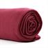 Polar Fleece Decken in der Größe 130 x 170 cm besonders flauschig warm, weich und elastisch, Tagesdecke in der FarbeBeere
